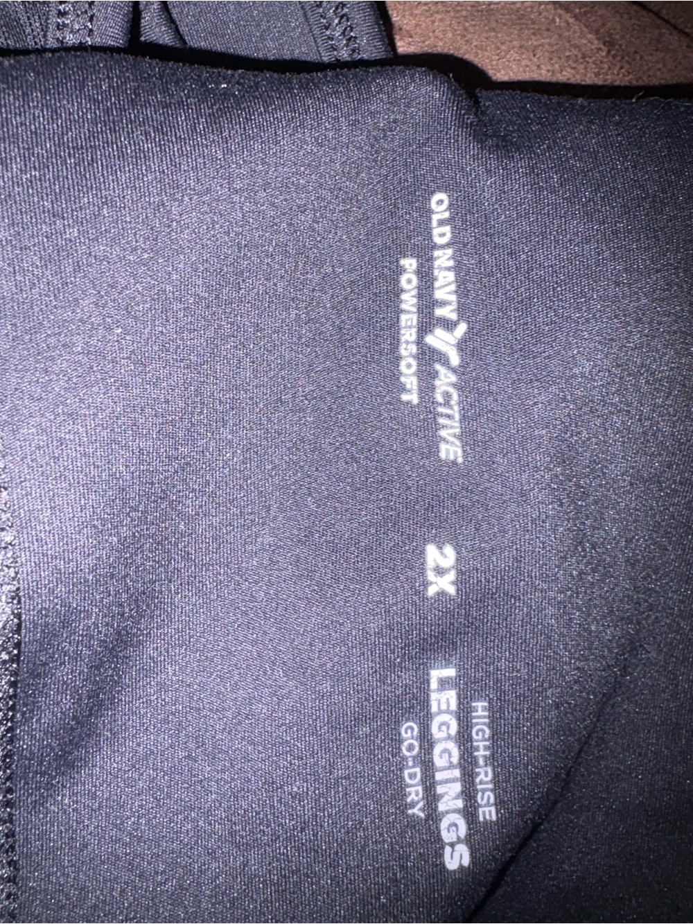 Old Navy Black Active High-Rise Leggings, 2X